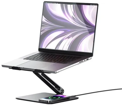 ALOGIC Elite Power Laptop Stand mit kabellosem Ladegerät
