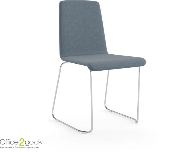 Moon Stuhl - mit Kufen - gepolstert